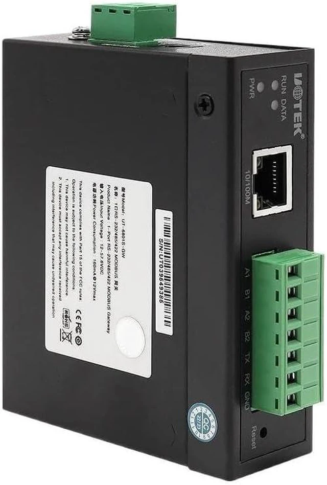 Main image of Modbus Gateway RS232/RS485/RS422 Serial Port Available RTU
