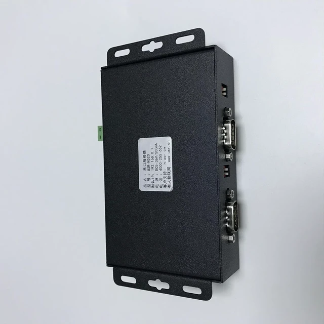 Alt view image 2 of 7 - Industrial USR-N520 Dual Serial Server RS232/485/422 to Ethernet