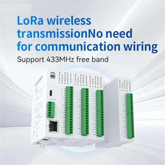 Alt view image 3 of 5 - Lora 4DI+4AI+4DO Distributed Remote IO Module Analog Switch