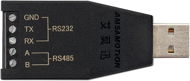 Alt view image 2 of 4 - 5PCS 10pcs Bundle USB to RS232 RS485 Connector Serial Communication Industrial Grade USB-232/485 Portable Signal Converter (Color : 5pcs USB-RS232-485)
