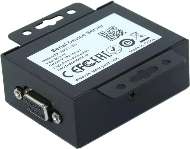 Alt view image 4 of 7 - Serial Port RS232 to Ethernet Converter USR-TCP232-302