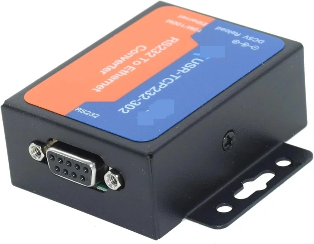 Alt view image 7 of 7 - Serial Port RS232 to Ethernet Converter USR-TCP232-302