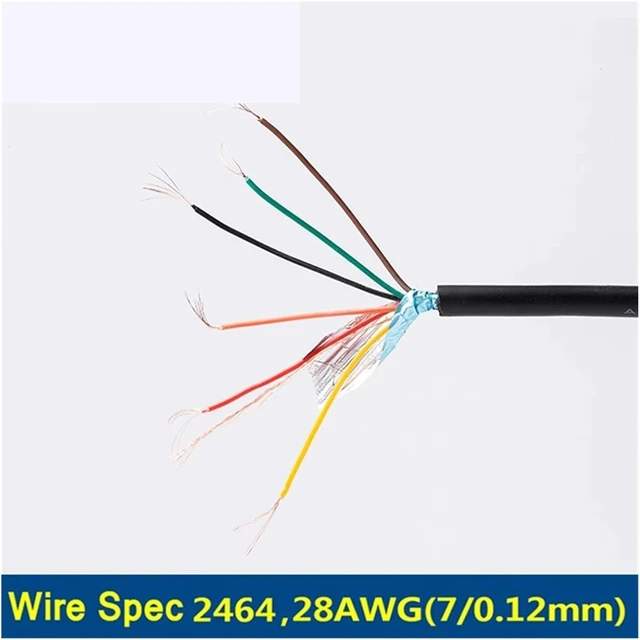 Alt view image 6 of 6 - PLC Programming Cable CA3-USBCB-01 Suitable for PRO-FACE GP3000 ST3000 LT3000 AGP3301 Touch Panel PHMI USB Port Communication Programming Cable(Black CA3-USBCB-01)