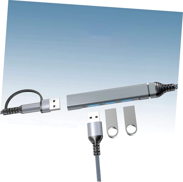 Alt view image 2 of 7 - Mikikit 5pcs Port USB Hub Splitter USB Expander for Laptop Multiple Ports for Home Office Use