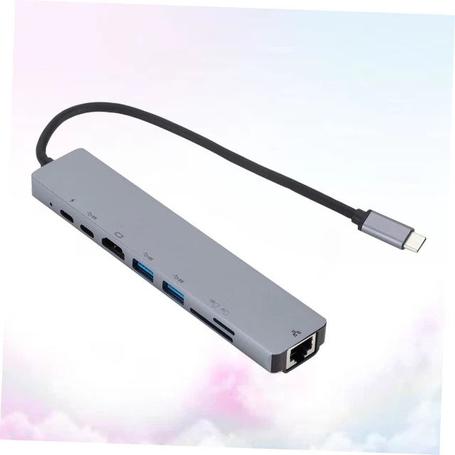 Alt view image 5 of 7 - Type-c Hub Adapter with 2 USB 3.0 Ports, 4k Output