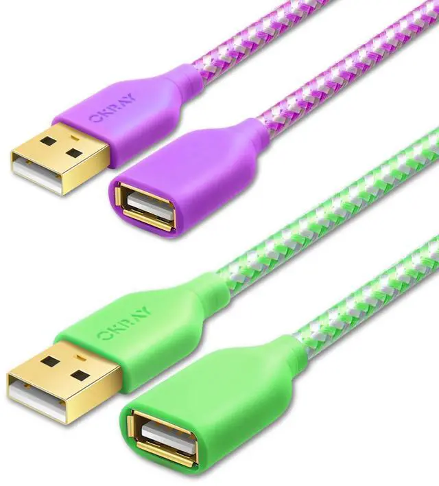 Main image of USB Extender Cord, Type A Male to A Female USB 2.0 Extension Cable