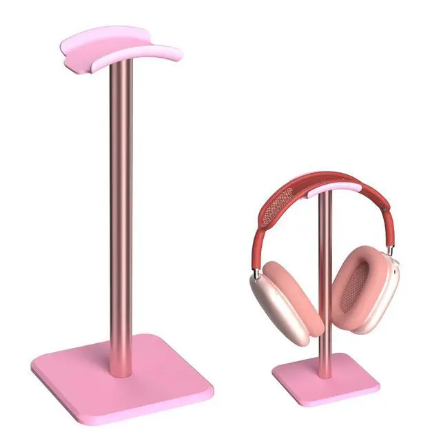 Main image of Headphone Stand - Headset Stand with Aluminum Hanger (Pink)