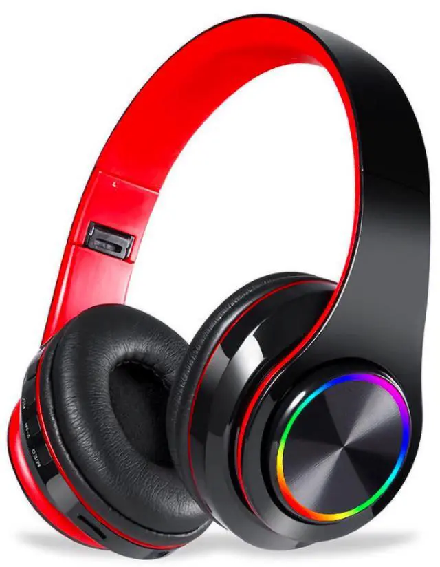 Main image of Wireless Bluetooth Headphones-Colorful Light,Stereo