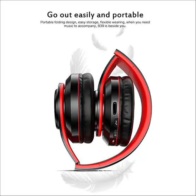 Alt view image 5 of 7 - Wireless Bluetooth Headphones-Colorful Light,Stereo