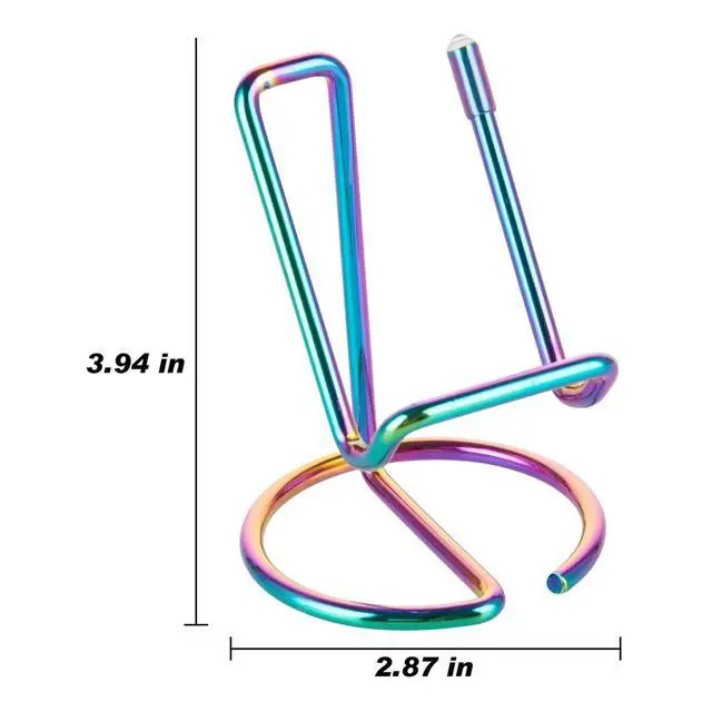 Alt view image 2 of 7 - Cell Phone Stand for Desk, Rainbow Cell Phone Holder Desk Accessories