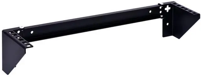 Main image of 2U Vertical Wall Mount Rack - Heavy Duty 125lbs Capacity Vertical Mounting Bracket