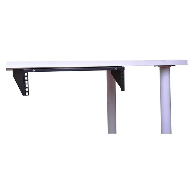 Alt view image 7 of 7 - 2U Vertical Wall Mount Rack - Heavy Duty 125lbs Capacity Vertical Mounting Bracket