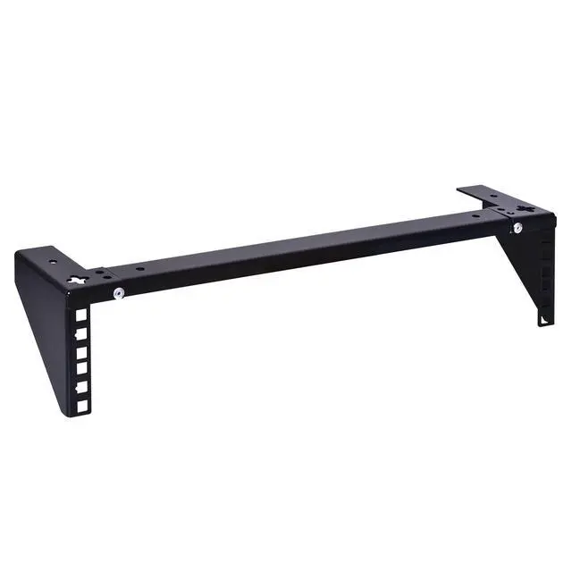 Alt view image 5 of 7 - 2U Vertical Wall Mount Rack - Heavy Duty 125lbs Capacity Vertical Mounting Bracket