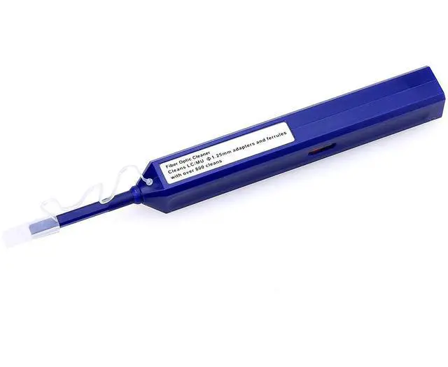 Main image of Fiber Optic Cleaner Equipment Connector End Face Cleaning Pen for 1.25mm LC/MU Connectors Cleaner Tools Blue