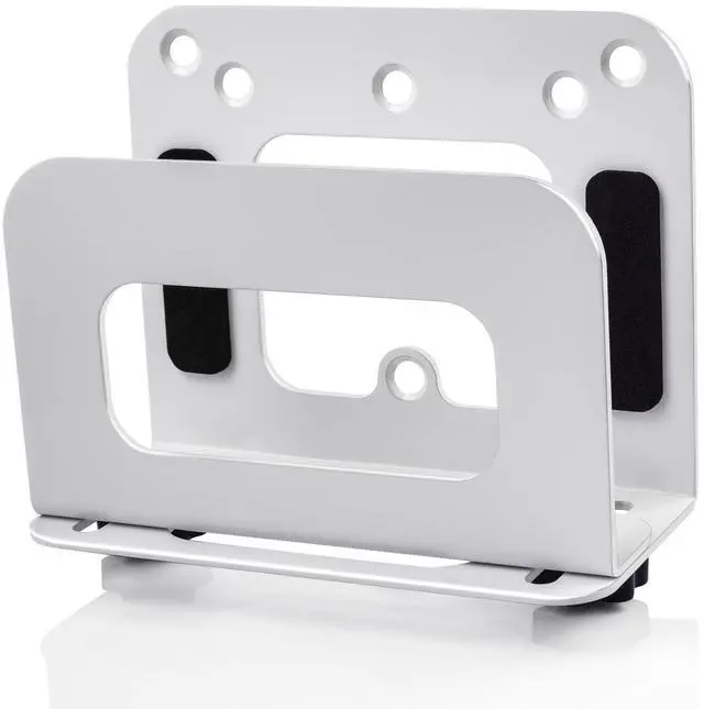 Main image of Adjustable Cable Box Wall Mount Or VESA Mount Behind The Monitor, for Mac mini,Switch,Roku,Mini PC,Routers, DVD Players, Streaming Media Player and More (Thickened Metal)
