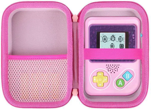 Main image of Case Compatible with Leapfrog Preschool Game and Go Handheld Video Game Toy (Case Only) - Pink