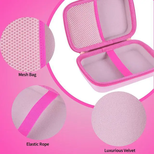 Alt view image 4 of 7 - Case Compatible with Leapfrog Preschool Game and Go Handheld Video Game Toy (Case Only) - Pink