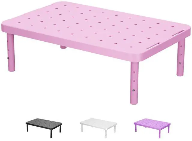 Main image of Computer Monitor Stand for Desk, Adjustable Laptop Riser, up to 44 lbs
