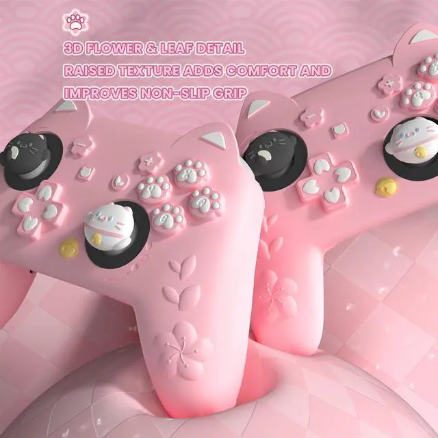 Alt view image 7 of 7 - for Nintendo Switch 2 Pro & Switch 2 Setups Pink
