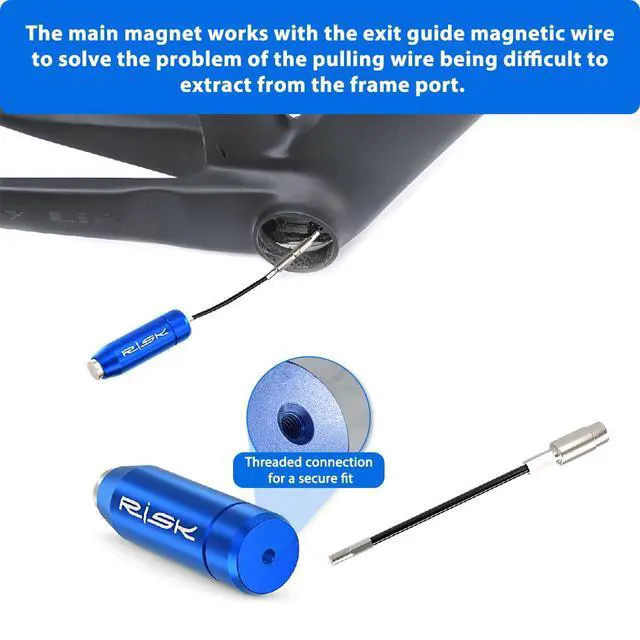 Alt view image 4 of 7 - Bicycle Internal Cable Routing Tool Cycling Bike Internal Cable Routing Tool for Bicycle Frame Shift (Internal Cable Routing Tool ONLY)