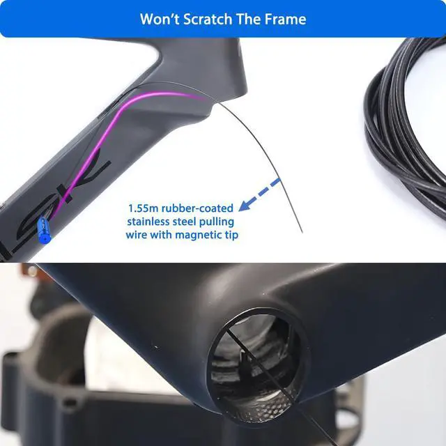 Alt view image 5 of 7 - Bicycle Internal Cable Routing Tool Cycling Bike Internal Cable Routing Tool for Bicycle Frame Shift (Internal Cable Routing Tool ONLY)