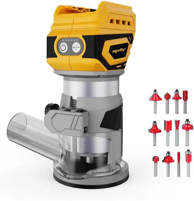 Main image of Cordless Brushless Wood Router Compatible with Dewalt 20V 60V Battery