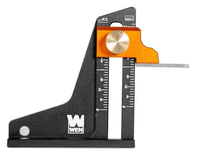 Alt view image 2 of 5 - 2-Inch Dual-Scale Tool Setup and Height Gauge for Band Saws, Table Saws, Router Tables, and Woodworking Equipment (ME522G)