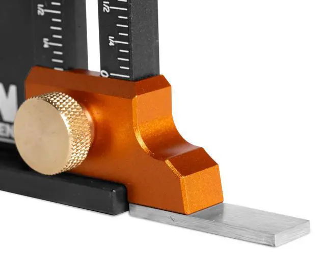 Alt view image 3 of 5 - 2-Inch Dual-Scale Tool Setup and Height Gauge for Band Saws, Table Saws, Router Tables, and Woodworking Equipment (ME522G)