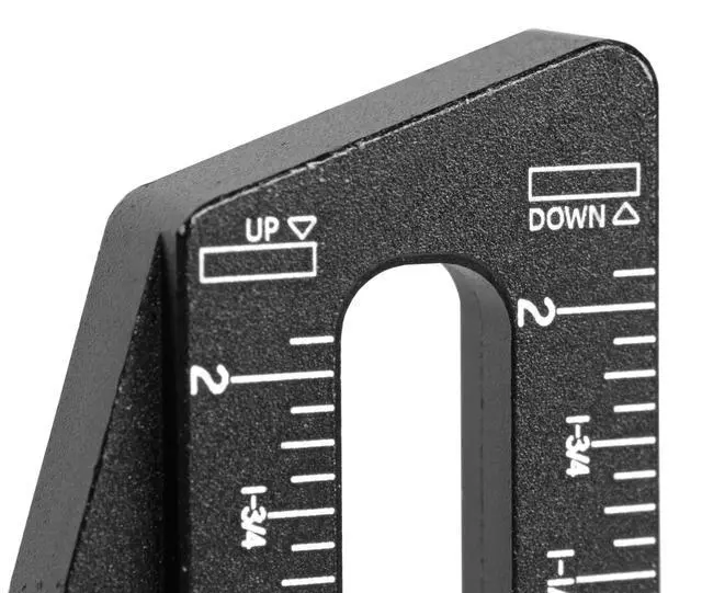 Alt view image 4 of 5 - 2-Inch Dual-Scale Tool Setup and Height Gauge for Band Saws, Table Saws, Router Tables, and Woodworking Equipment (ME522G)