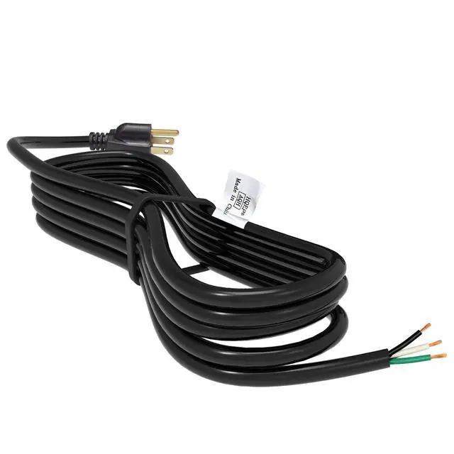 Alt view image 2 of 7 - 10ft AC Power Cord Compatible with Porter Cable 100 630 6302 1002 Router, 330 351 352 352VS 505 Sander Mains Cable Repair