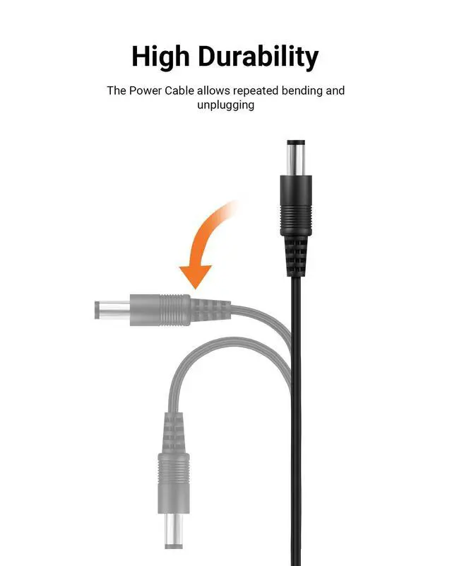 Alt view image 5 of 7 - DC 12V 1A Power Supply Adapter, CCTV Camera AC Adapter