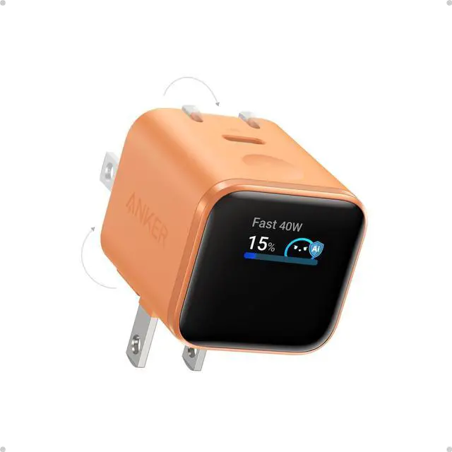 Main image of Nano Smart Display Charger, 45W Max Fast Charger USB C for iPhone 17