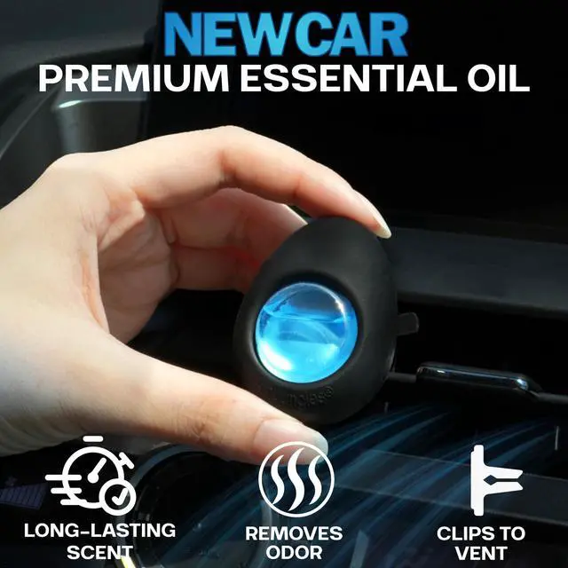 Alt view image 5 of 6 - Car Air Freshener Vent Clip 3 Ct, New Car Scent | Long-Lasting Car Odor Eliminator, Easy Clip-On, Freshness for Cars, Trucks, and SUVs
