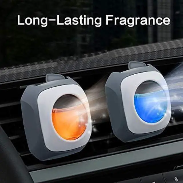 Alt view image 3 of 7 - Car Air Freshener Vent Clips, New Car Scent, 6 Pack, Long Lasting, Made with Essential Oils, Adjustable Intensity, Helps Manage Everyday Odors, Up to 30 Days per Clip & 180 Days per Pack