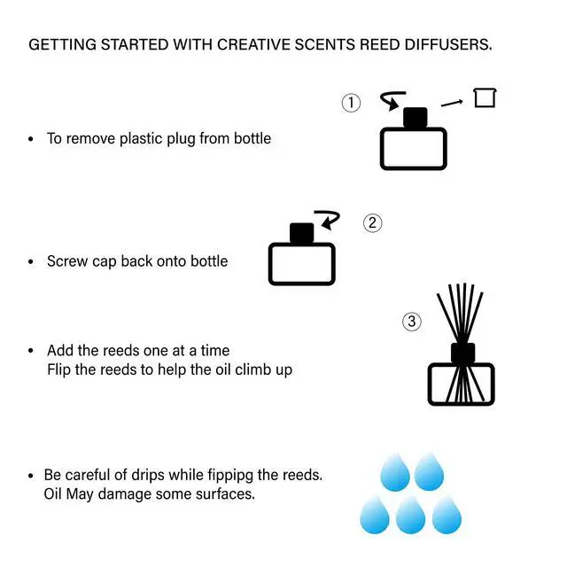 Alt view image 6 of 7 - Lavender Reed Diffuser Set with Sticks 3.4 Fl Oz | Lavender Home Fragrance Diffuser with Reed Sticks for Bathroom, Bedroom, Office Decor, and Gift-Ready Scent