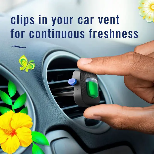 Alt view image 5 of 7 - Car Air Freshener, Odor-Fighting Automotive Vent Clip, Scented Car Accessories, Long Lasting for Strong Odors, Gain Original Scent, 4 Count