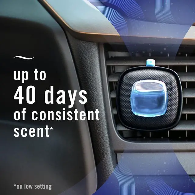 Alt view image 4 of 7 - AUTO Air Freshener, Odor-Fighting Automotive Vent Clip, Scented Car Accessories, Long Lasting for Strong Odors, New Car Scent, 4 Count