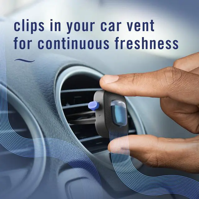 Alt view image 5 of 7 - AUTO Air Freshener, Odor-Fighting Automotive Vent Clip, Scented Car Accessories, Long Lasting for Strong Odors, New Car Scent, 4 Count