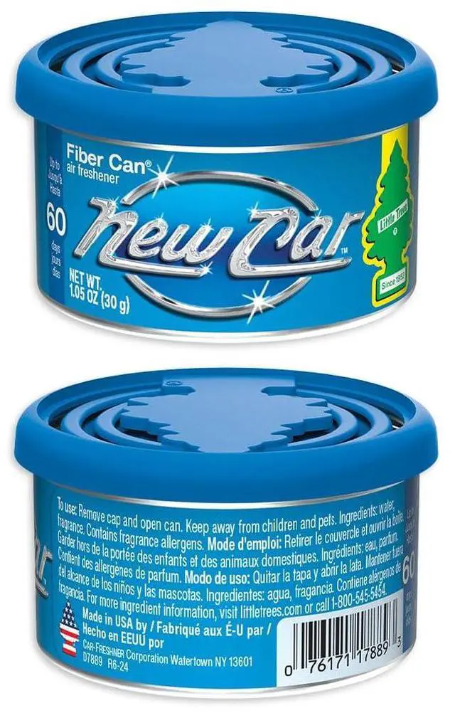 Alt view image 2 of 7 - Car Air Freshener | Fiber Can Provides Long Lasting Scent for Auto or Home | Recycled Fiber | New Car Scent, 4 Air Fresheners