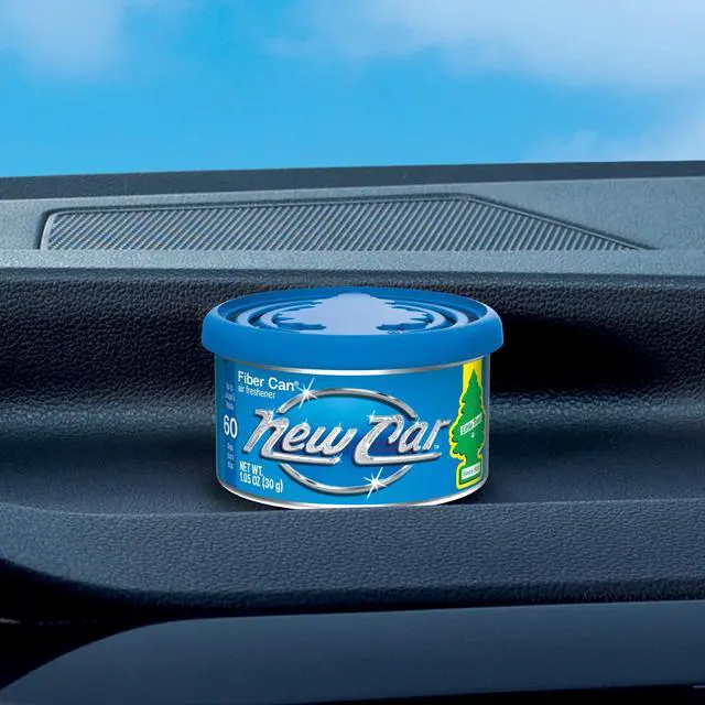 Alt view image 6 of 7 - Car Air Freshener | Fiber Can Provides Long Lasting Scent for Auto or Home | Recycled Fiber | New Car Scent, 4 Air Fresheners