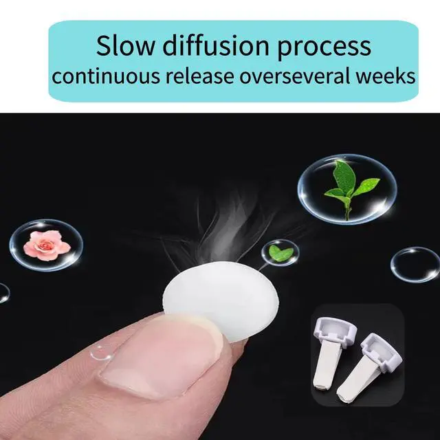 Alt view image 6 of 6 - Car Air Freshener Refills, 30 Pcs Individual Package Car Air Vent Clip Replacement Pads Solid Fragrance Scent Air Freshener Refill Tablets (Lavender+Ocean+Cologne)