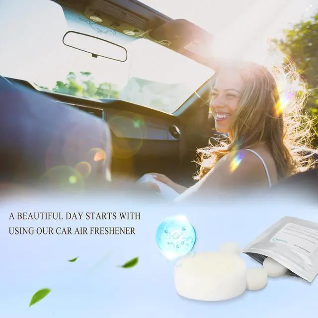 Alt view image 2 of 6 - 32pcs Honey Peach Car Air Freshener Refill Fragrance Tablets
