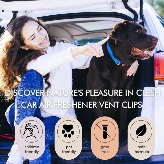 Alt view image 4 of 7 - Car Air Fresheners, Vanilla, 6-Pack, 4ml Each, Odor Eliminator