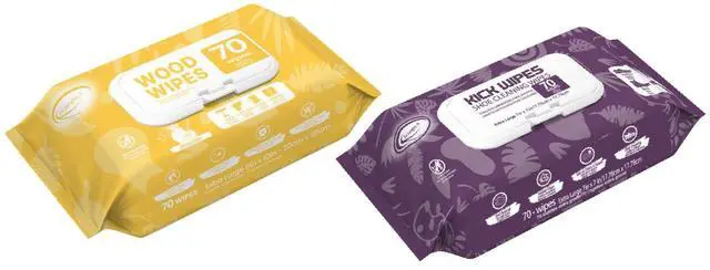 Main image of Bundle Wood Cleaner Wipes 70 Count, and Shoe Sneaker Cleaning Wipes