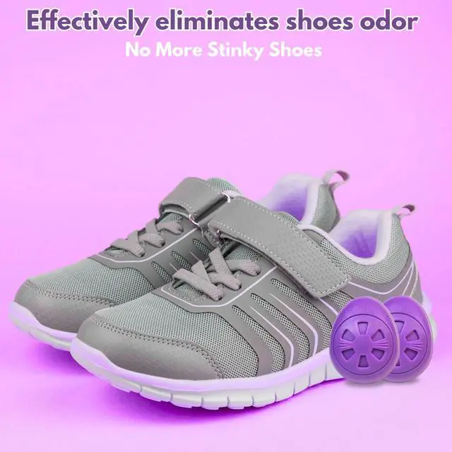 Alt view image 5 of 6 - Shoe Deodorizer Balls 12 Ct, Lavender Scent | Odor Remover Balls for Sneakers, Gym Bags, Lockers, Closets, Hampers, and Drawers, Essential Oil Provides Natural Freshness