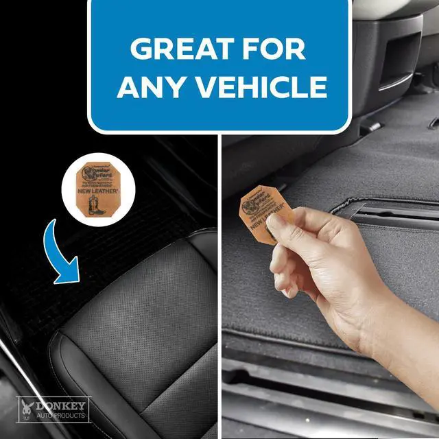 Alt view image 6 of 7 - Wonder Wafers - Diamond-Ultra Scented Car Air Fresheners - Individually Wrapped (15 Per Pack) (New Leather)