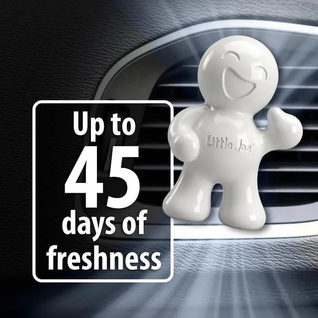 Alt view image 2 of 7 - Little Joe 96401-6PK New Car Scent Car Air Freshener Vent Clip, Fights Odors for up to 45 Days, Long-Lasting Freshness, Cute Car Odor Eliminator, Pack of 6