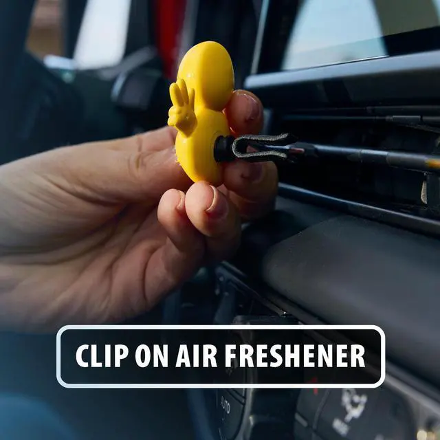 Alt view image 3 of 7 - Little Duck 96633 Spring Rain Car Air Freshener Vent Clip Provides Long-Lasting Freshness in a Compact Design, Fights Odors for up to 45 Days, Fun Car Odor Eliminator, Non-Toxic, Pack of 1