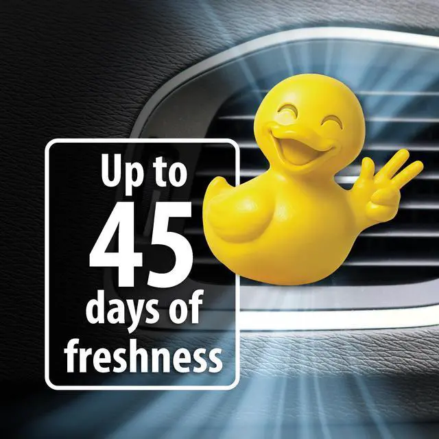 Alt view image 2 of 7 - Little Duck 96633 Spring Rain Car Air Freshener Vent Clip Provides Long-Lasting Freshness in a Compact Design, Fights Odors for up to 45 Days, Fun Car Odor Eliminator, Non-Toxic, Pack of 1