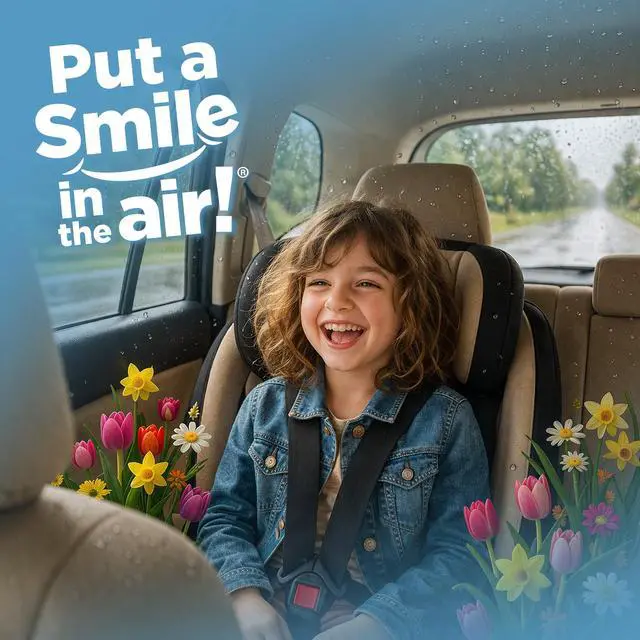 Alt view image 5 of 7 - Little Duck 96633 Spring Rain Car Air Freshener Vent Clip Provides Long-Lasting Freshness in a Compact Design, Fights Odors for up to 45 Days, Fun Car Odor Eliminator, Non-Toxic, Pack of 1